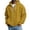 Yellow2, variant on jiaxiM Waffle Knit Hoodies for Men Full Zip Sweatshirt Hooded with Pocket Loose Fit Drawstring Athletic Jackets
