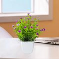 thumbnail image 4 of YAOMOBB Simulation Bonsai Mini Artificial Potted Plant Realistic Fade Free Decor Easy Care UV resistant Table Centerpiece, 4 of 6