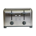thumbnail image 4 of Kenmore Grille-Pain 4 Tranches, Commandes Doubles, Acier Inoxydable, Réglages de Brunissement Personnalisés, 4 of 7