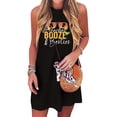 thumbnail image 1 of WILLBEST Vestidos Casuales para Mujer con Curvas Vestido Corto Playero sin Mangas con Estampado Floral para Mujer Vacaciones de Verano Mediana, 1 of 3