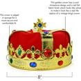 thumbnail image 4 of Jinsinto Pocket Regal King Crown Red and Gold, 4 of 5
