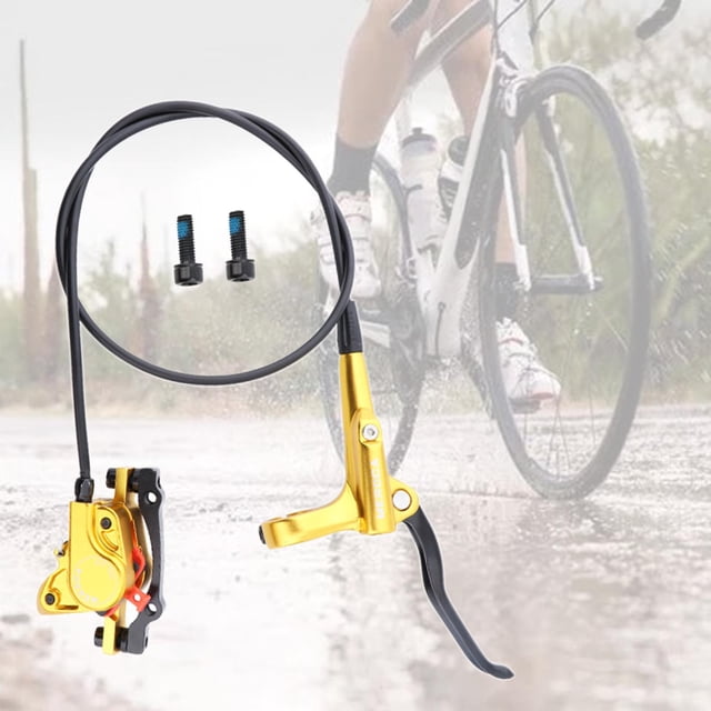 Frenos de disco hidráulicos para bicicleta 51 m Relleno Relleno Relleno F160 / R140 Freno de disco Oro r Cola Freno de disco hidráulico de bicicleta