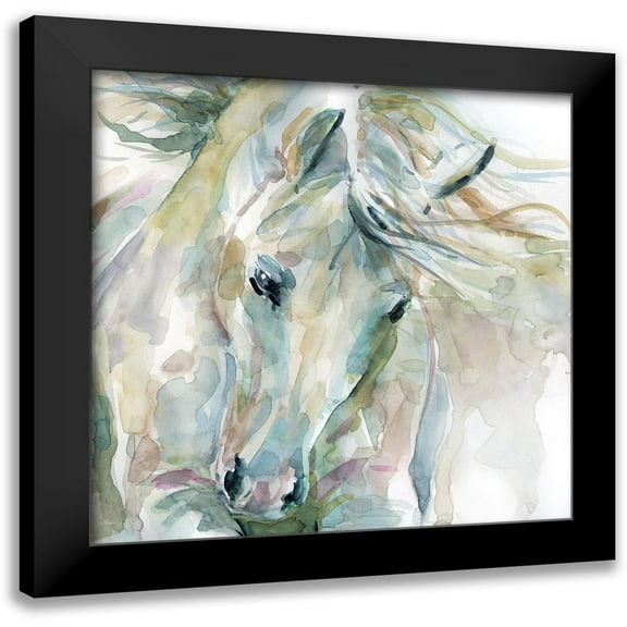 Robinson, Carol 12x12 Black Modern Framed Museum Art Print Titled - Exuberant Spirit