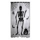 thumbnail image 2 of Cortina de puerta de Halloween Cortina De Puerta De Halloween Cortina De Ventana Para Suministros De Decoración De Entrada Esqueleto Esqueleto Magideal Cortina de puerta de Halloween, 2 of 7
