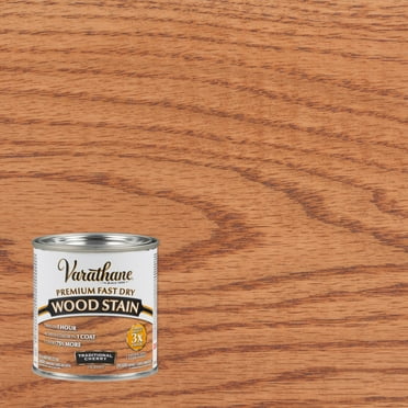 Traditional Cherry, Varathane Premium Fast Dry Wood Stain-262027, Half Pint