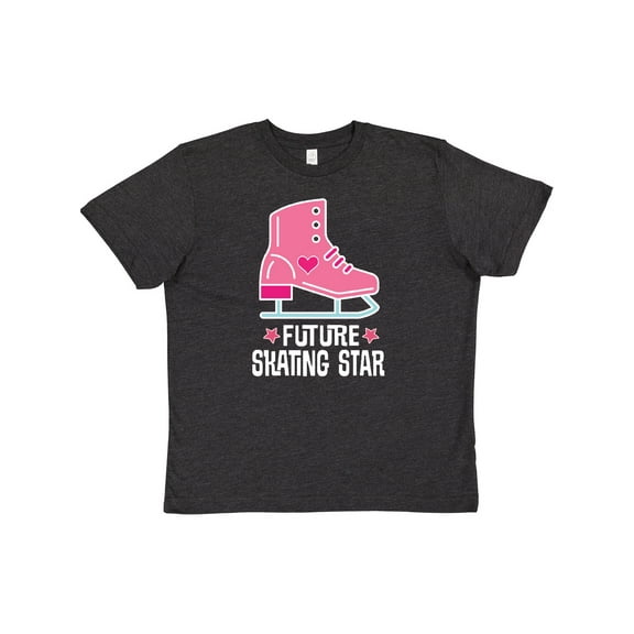 Inktastic Skate Future Skating Star Girls Youth T-Shirt