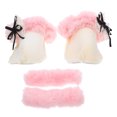thumbnail image 1 of WASHWEPE 1Par Inserto Rosa De Para Pantuflas Y Zuecos Cálidos Con Interior Transpirable, 1 of 6