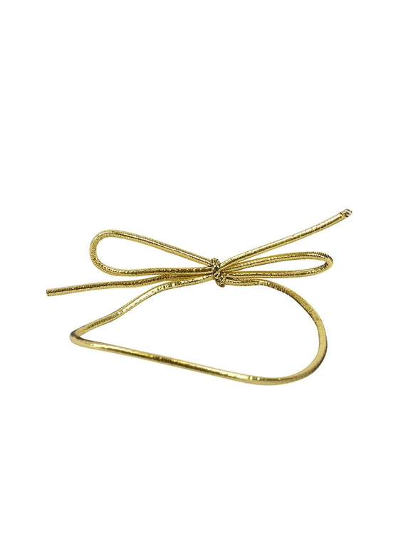 JAM Paper Elastic String Ties, Gold, 6 in, 1000/Pack