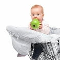 thumbnail image 4 of Carevas Shopping Cart Cover,2-in-1 Baby Cart Children Cover Thickened Cover Children Cover HUIOP Cart Thickened Soft Cushion Cart Cover Leeofty Wemay dsfen, 4 of 7