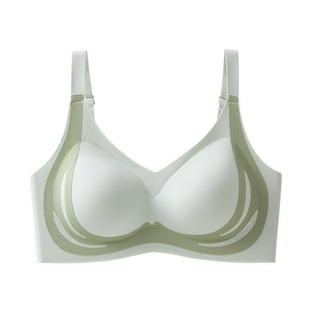 Super Gather Bra Soft Comfortable Gather Bra Wireless Bra Bra Women Lingerie Everyday Sports Bras  Bras for Hourglass Figure Support  Bras with U-Plunge Neckline  Bras for Petite Frame Adjustments
