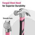 thumbnail image 3 of Cinta rosa Claw Hammer WORKPRO de 500 ml con mango de fibra de vidrio, 3 of 7