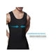 thumbnail image 4 of Camiseta Interior Hombre Control De Postura Soporte Lumbar Negro CH, 4 of 6