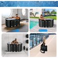 thumbnail image 2 of Upgrade 129 Gal XL Large Oval Ice Bath Tub for Athletes, Collapsible Cold Plunge Tub-Multiple Layered for Post-Exercise Recovery, Portable Bathtub for Home, Gyms, Indoor, Outdoor use, 2 of 11