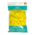 thumbnail image 2 of 12inch. Yellow Latex Balloons, 15 Pieces, by Way To Celebrate, 2 of 3