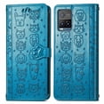 thumbnail image 2 of Funda Cartera FOXDOCK para VIVO Y21S , Flip PU con Relieve de Gatos y Perros, Tarjetero y Soporte, 2 of 6