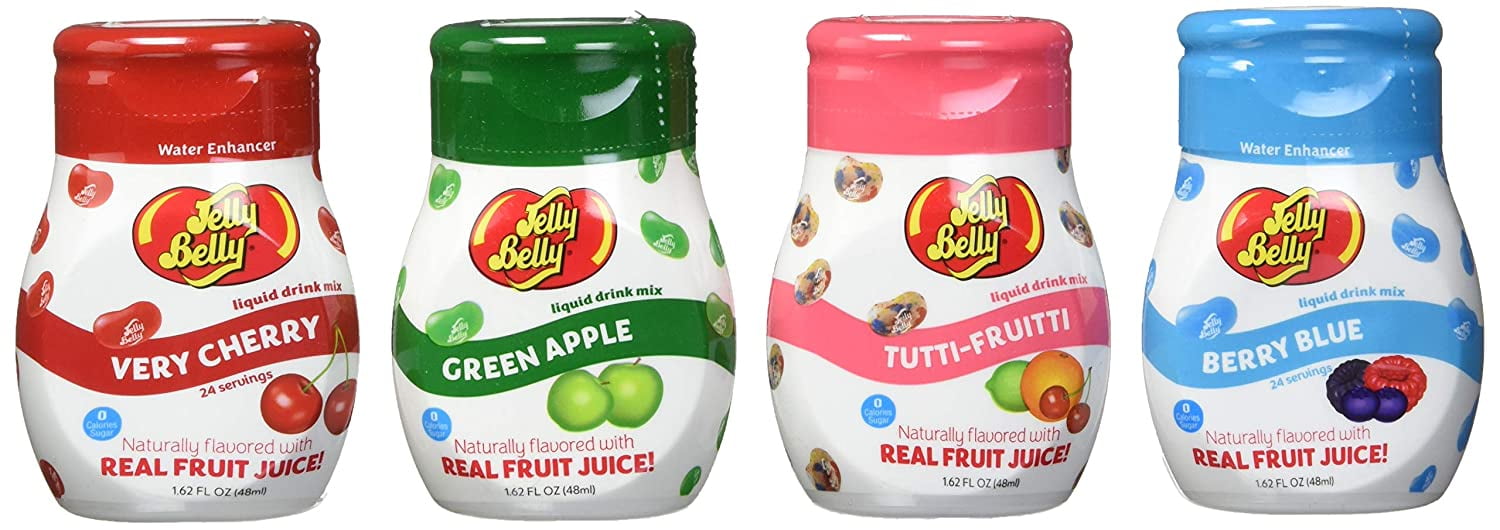 Jelly Belly Drink Mix Variety Pack, Naturally Flavored Water Enhancer