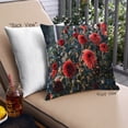 thumbnail image 1 of Ahgly Company Plants Flower Outdoor Throw Pillow, 18 inch by 18 inch, 1 of 6