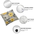thumbnail image 4 of BANET Pillow Covers Decorations Lumbar Throw Pillow Covers for Sofa Decor White, 4 of 5