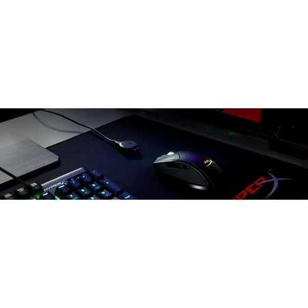 HyperX - Pulsefire Dart Wireless Optical Gaming Mouse with RGB Lighting - Black