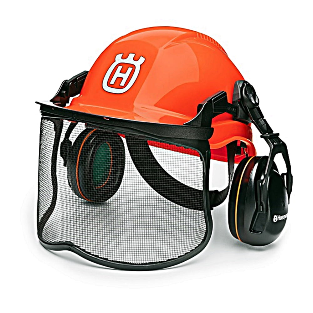 Husqvarna, Functional Forest Helmet, Adjustable, Orange - Walmart.com