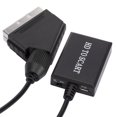 thumbnail image 4 of Adaptador de vídeo Plug Play de alta claridad, plástico, 1080p, rendimiento estable, Scart a HDMI compatible, 4 of 5