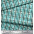 thumbnail image 2 of Soimoi Modal Satin Fabric Geometric Check Print Fabric by The Yard 42 Inch Wide, 2 of 3