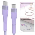 thumbnail image 2 of HEMLBOYW USB C to USB C Charging Cable 100W 2 Type C Quick Charging Data Cable for Fast Charging and Data Transfer, 2 of 7