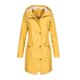 thumbnail image 2 of Impermeables para mujer Chaqueta cortavientos impermeable Gabardina capucha al aire libre Impermeables Gabardinas de viaje Accesorios de senderis - Amarillo Baoblaze Chaquetas de mujer, 2 of 4