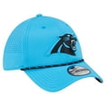 thumbnail image 3 of Men's New Era Blue Carolina Panthers Perforated 39THIRTY Flex Hat, 3 of 5