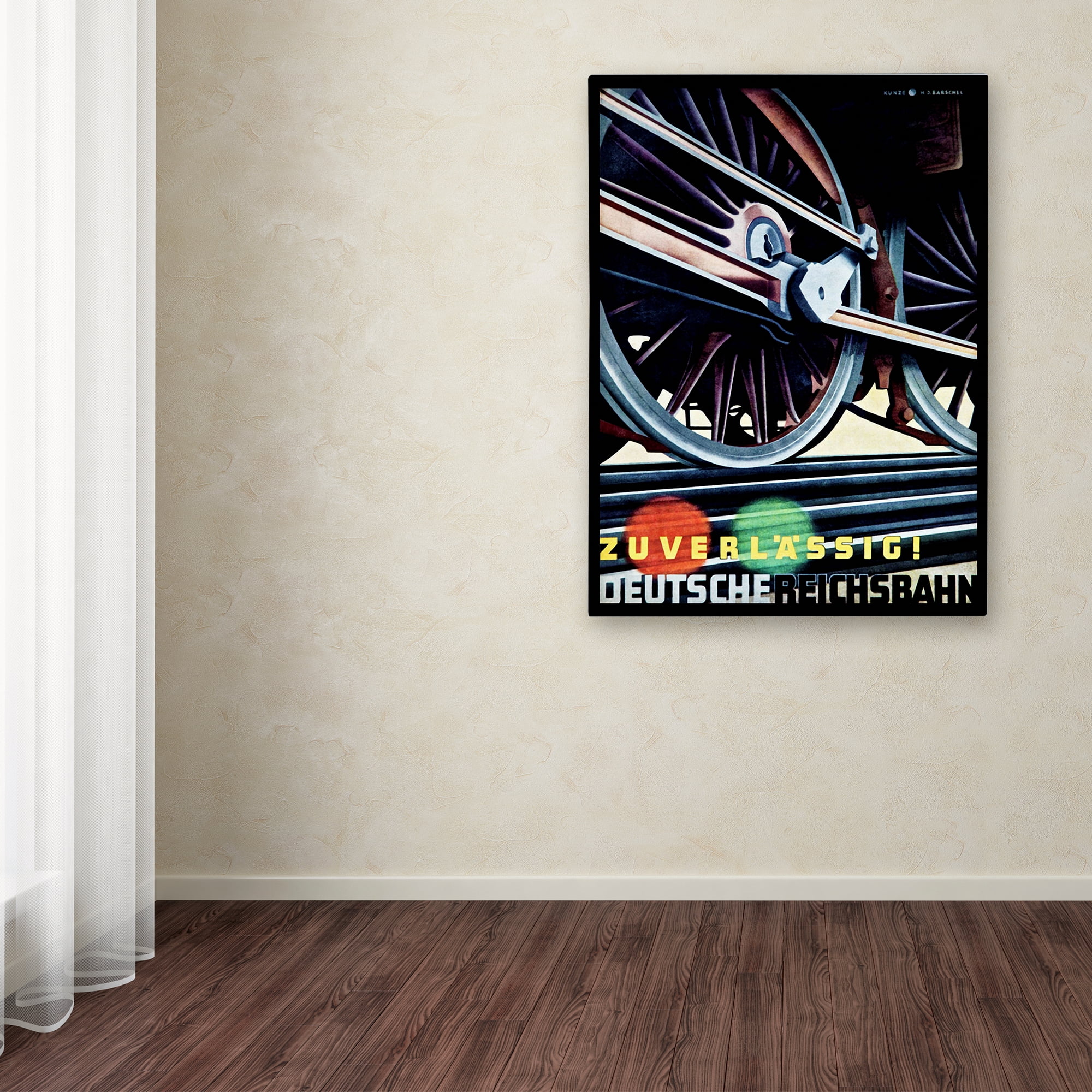 Trademark Fine Art 'Travel Rail 11' Canvas Art by Vintage Lavoie
