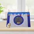 thumbnail image 2 of OULII Small Rabbit Tent Bed Bunny Bed for Rabbits Wooden 1 Set, 2 of 6