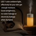 thumbnail image 5 of Mini humidificador, fuente de alimentación USB, adecuado para sala de estudio, dormitorio, habitación de bebé, oficina, coche, con LED de 7 colores, humidificador de aire, se puede utilizar para hidra, 5 of 5
