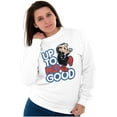 thumbnail image 4 of Gargamel Up to No Good Smurfs Villain Sweatshirt for Men or Women Brisco Brands X, 4 of 6