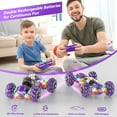 thumbnail image 6 of Nicella Remote Control Cars for Boys Girls 8-12, Gesture Sensing RC Stunt Car with Light & Music, 4WD, 360°Rotating, 2.4Ghz RC Drift Cars, Christmas Birthday Gift Car Toys for Kids, 6 of 9