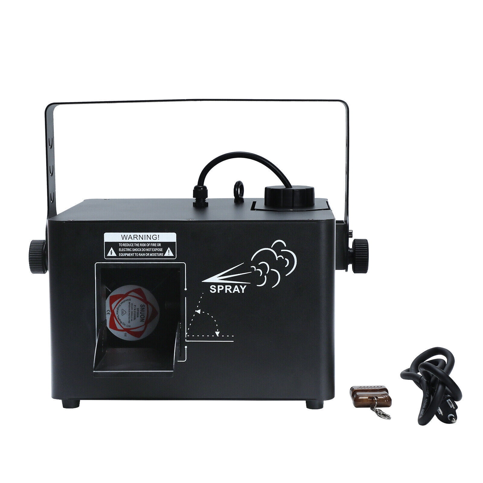 DMX Low Profile Hazer Haze Smoke Fog Machine Theater DJ Stage Effect W/ RC 1500W