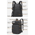 thumbnail image 5 of JupiterGear 45L Unisex Backpack MOLLE Bag Rucksack Range Bag Black, 5 of 9