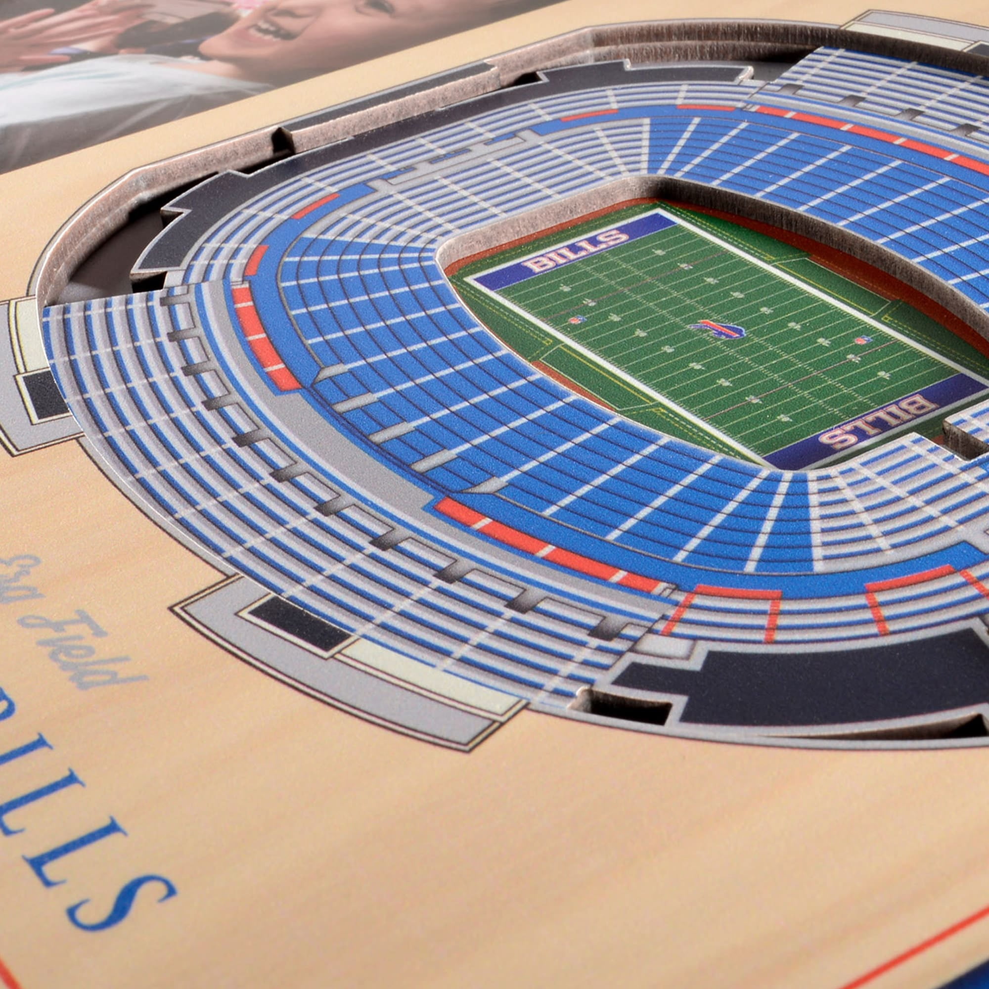 IDNA Buffalo Bills 3D StadiumViews Picture Frame