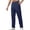 Blue, variant on Sweatpants for Men Spring Summer Elastic Waist Straight Leg Relaxed Fit Business Casual Pants Trousers with Pockets
