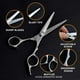 thumbnail image 4 of Tijeras de corte de pelo, tijeras de peluquero de corte de pelo de acero inoxidable para mujeres, hombres y bebés Xemadio ZJWJ104, 4 of 4