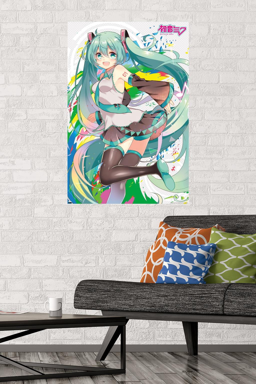 Hatsune Miku - Color Splash Wall Poster, 14.725