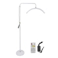 thumbnail image 1 of Lámpara de pie de media luna, lámpara LED de media luna de piso de 50W y 19 pulgadas para extensión de pestañas Lámpara LED de belleza de piso de grado profesional, 1 of 8
