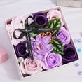 thumbnail image 4 of Juego de caja de flores artificiales para boda, dama de honor, ramos de novia, centros de mesa, decoración del hogar, regalo, 4 of 5