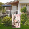 thumbnail image 4 of QTOCIO Easter Decorations, Easter Flower Bunny Garden Flags Linen Patio Decor Holiday Flags, 4 of 7
