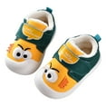 thumbnail image 5 of Generic Shoes for Kids Girls Toddler Baby Boy Girl Sneakers Fall Winter Soft Sole Non Slip Padded Cotton Lightweight Shoes for Classic Lightweight Breathable Sport Shoe(3-6 Months,Yellow), 5 of 6