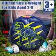 thumbnail image 3 of Kids Size 3 Soccer Ball - Champhox Kids Aged 3-8 Year-old Sports Recreation Playing Soccer Ball for Children Boys Girls Gifts (Tyrannosaurus Rex）, 3 of 9
