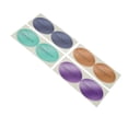 thumbnail image 3 of Pegatinas De Protección Para Los Ojos De Bronceado, Accesorios De Conos De 100 Piezas, Pegatinas Para Los Ojos De Bronceado Para La Playa Anggrek Otros, 3 of 8