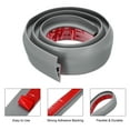 thumbnail image 3 of Uxcell Floor Transition Strip Self Adhesive, Cover for Uneven Floors 0.5" x 3.3ft Grey, 3 of 6