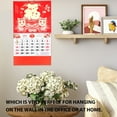 2025 Year of The Dragon Calendar Decor Calendars Yearly Chinese Poster
