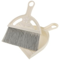 Brush with Comfortable Grip for Home Use Plastic Mini Dustpan Set Helps Clean Large