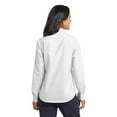 thumbnail image 4 of Port Authority ®  Ladies Superpro   Oxford Shirt. L658 L White, 4 of 4